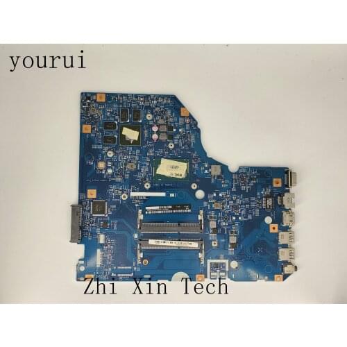 Yourui High quality For Acer Aspire E5-772 E5-772G Laptop Motherboard 448.04X10.001M NBMV811005 NB.MV811.005 With i3-5005u CPU