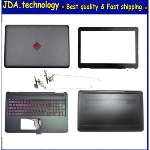 Wellendorff New Bottom shell for HP OMEN 15-AX 15-BC TPN-Q173 Bottom base case D cover Black color