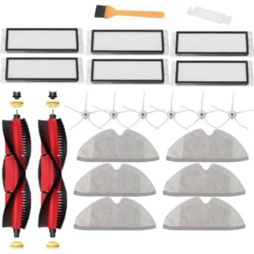 Main Brush Side Brush Filter for Xiaomi Roborock S5 Max S50 S51 S55 S6 S60 Vacuum Replacement Accessories