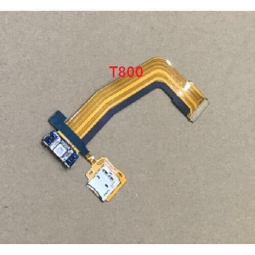 50pcs Micro USB Charger Charging Connector Dock Port Flex Cable with SD card For Samsung Galaxy Tab S 10.5 T800 T805