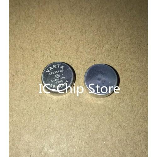 2PCS~10PCS/LOT CP1254 Bluetooth Headset Bracelet LIR1254 rechargeable battery 3.7V