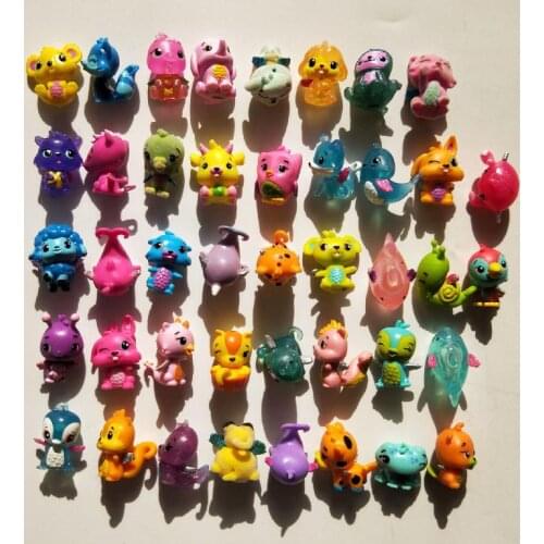 10/50pcs Hatchimals Hachi Magic Model 3cm Different Models Cartoon Animals Egg Miniature Pvc Action Figures Dolls Kids Toys