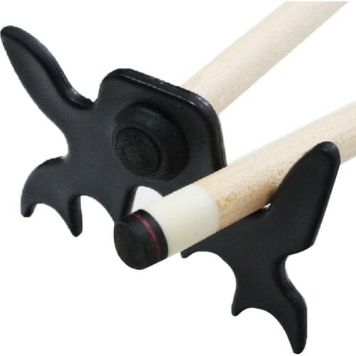12.75mm Snooker Billiards Pool Cue Rack Rest Stick Bridge Head 9 Position Antlers Holder home office club competition Accessory