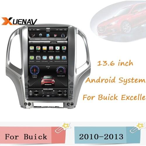 13.6 Inch 2Din Android Car Radio Multimedia Player For Buick Excelle 2010 2011 2012 2013 Car Stereo Head Unit GPS Nav Navigation