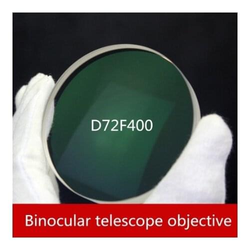 Astronomical telescope Binocular telescope D72F400 Double glued multilayer broadband film objective