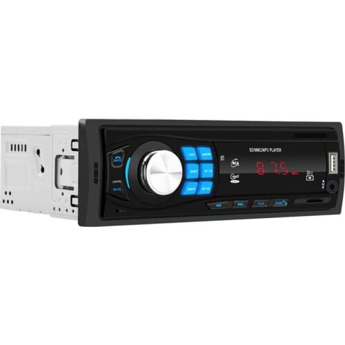 1 DIN Bluetooth Car Stereo MP3 Radio Player USB/TF/FM Support 4 Channel RCA Output