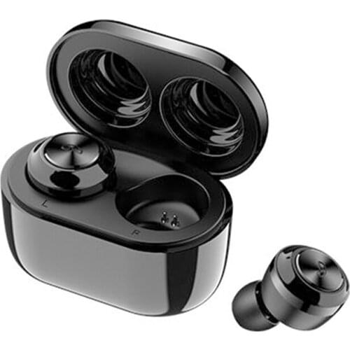 Capsule Wireless Bluetooth Earphones TWS Earbuds Auto Pairing Noise Cancelling V5.0 Stereo Call Sport Earphone With Microphone