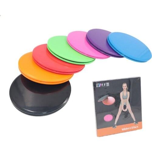 2PCS Sliding Slider Gliding Discs Fitness Disc Exercise gliding disc Indoor Training Exercise Hip Trainer Sports Hip Belt