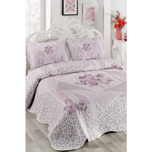Dolce Lilac Double Personality Quilted Bedspread