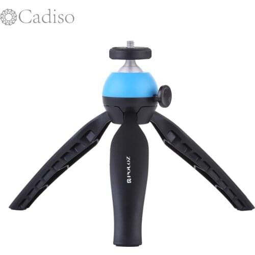 Cadiso Flexible Pocket Mini Tripod Mount with 360 Degree Ball Head for Huawei iPhone Xiaomi Samsung martphones, GoPro, DSLR Came