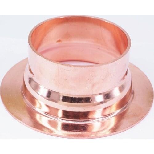 I.D 80mm End Feed Copper Insert Liner Pipe Adapter Fitting With flange Air Conditioner Refrigerator Chiller Plant