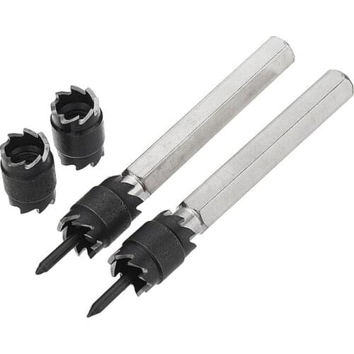 New 4pcs or 13pcs 3/8 Inch Spot Welding Drill Bit Separate Remover Rotating Double Sided Spot Weld Cutter Set