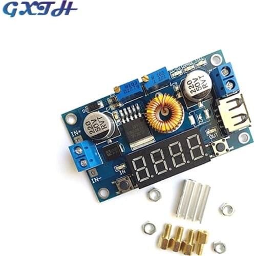 5A Constant Voltage Constant Current Decreasing Power Supply Module with Voltage Current Power Display LED Drive Lithium Battery