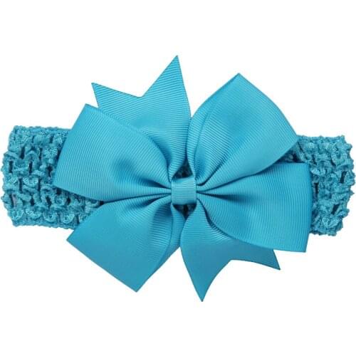 Beautifu Girls Wave Headbands Bowknot Hair Accessories For Girls Infant Hair Band Headwear For Your Baby Perfect For Photo Shoot