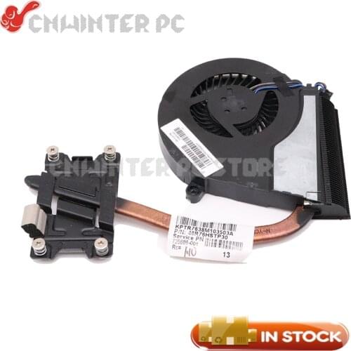 NOKOTION 725686-001 Radiator For Hp Pavilion 15 17 15-E 17-E Laptop Heatsink CPU GPU cooling fan DA0R76MB6D0 DA0R76MB6D1