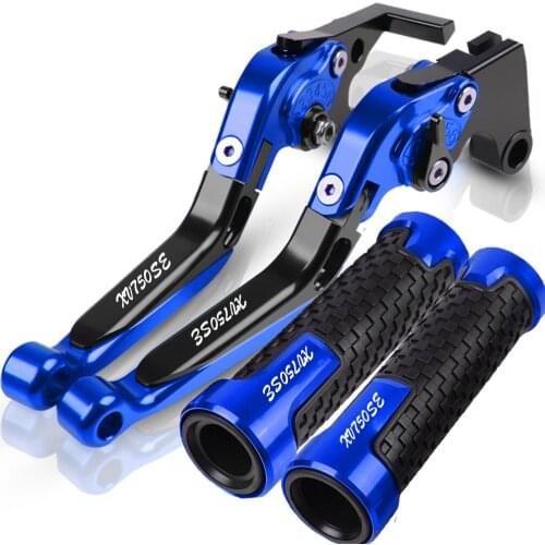 Adjustable Extendable FOR YAMAHA XV 750SE XV750SE 1981-1983 1982 Motorcycle Brake Clutch Lever Handlebar Grip Handle Hand Grips