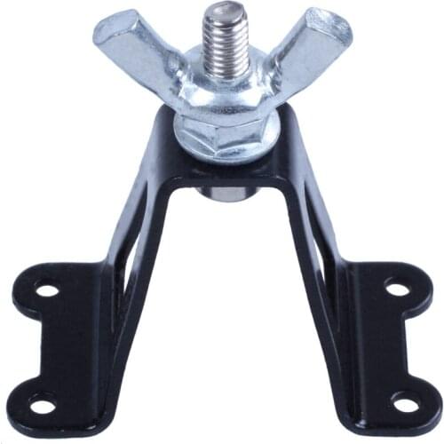 Retail 1/10 Spare Tire Rack,Metal Rear Spare Tyre Bracket Wheel Holder Carrier for 1/10 Axial SCX10 RC4WD D90 Tamiya CC01 RC Cra