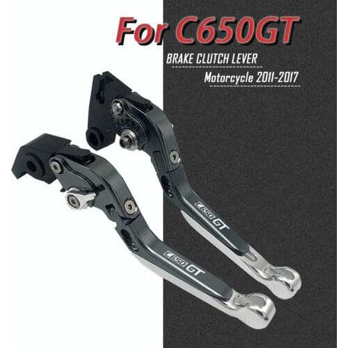 Motorcycle Brake Lever Clutch For BMW C650GT 2011-2017 CNC Aluminum Alloy Adjustable Folding Extendable Accessories Parts