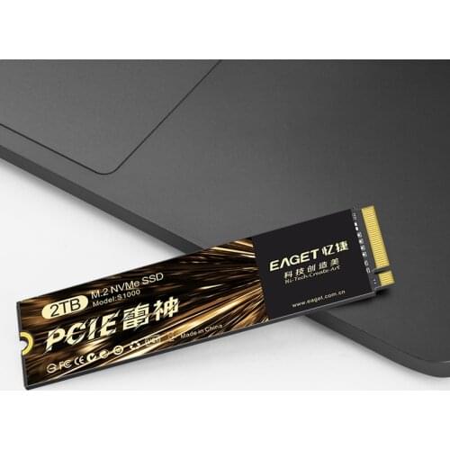 EAGET S1000 SSD 2TB External Hard Drive SSD External hd External hard driveDrive For Laptop Solid State rive M.2 Interface