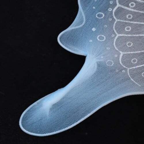 MagiDeal Feather Ribbon Butterfly Angel Fairy Kid Girls Birthday Party Fancy Dress Kindergarten Perfect Decor Light Blue