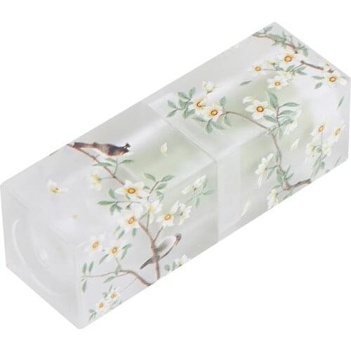 1Pcs Scrub Square Lipstick Tubes Empty Lip Balm Containers DIY Makeup Tool