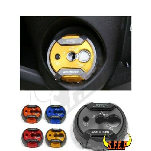 CNC Aluminum Key Cap Ignition Key Lock Cap Cover Key Lock Cover For Yamaha NMAX155 N-MAX 155 2015-2016