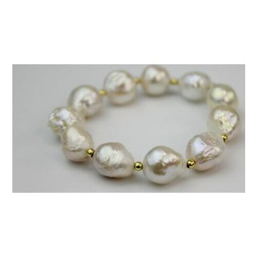 Charming-14-15mm-south-sea-baroque-white-pearl-bracelet-7-5-8inch charming-14-15mm-south-sea-bar>jewerly free shipping
