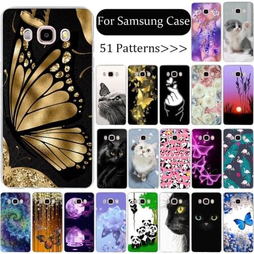 Case Cover For Samsung Galaxy j2 core J3 J5 2016 2017 Case Silicone Soft TPU Painting Back Cover For Samsung Galaxy J5 2017 Case