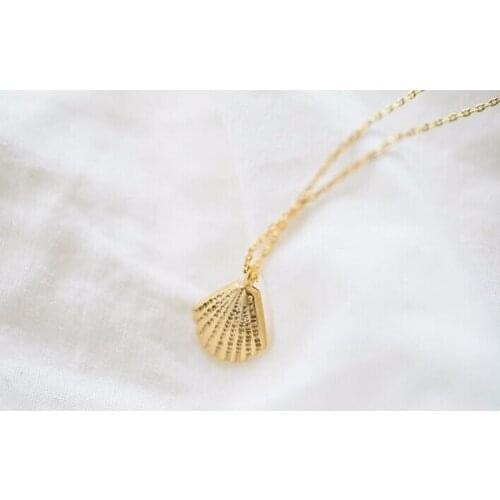 -color necklace simple fashion sexy seashells or shell pendant necklace for women