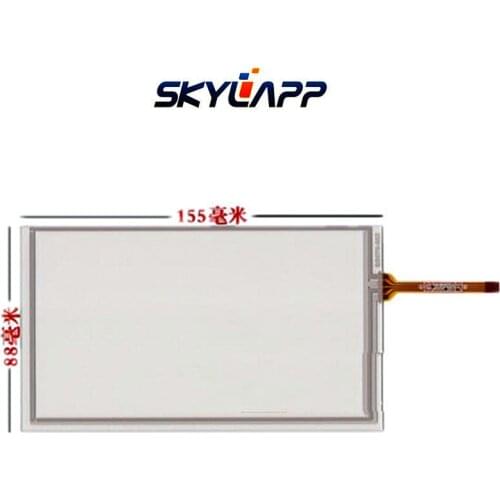 New 6.2''inch 4 wire 155mm*88mm Resistive Touch Screen Digitizer HSD062IDW1 A00 A20 TM062RDH03 touch panel Glass Free Shipping