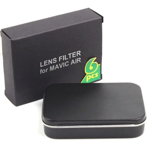 Drone Filter for DJI Mavic Air Camera CPL Polarizer ND4 ND8 ND16 ND32 MCUV HD Filter Lens with Retail Packages