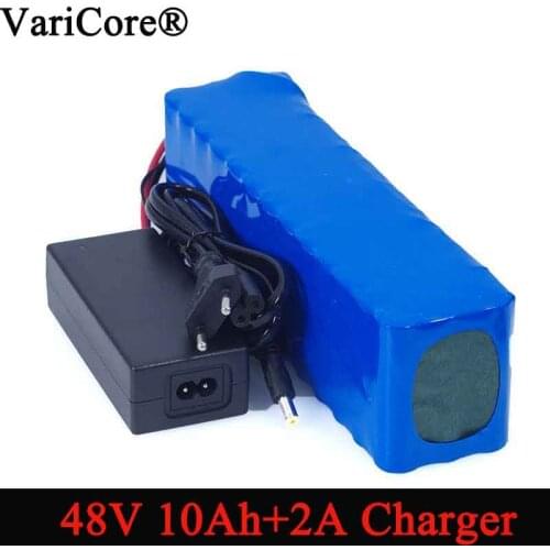 VariCore e-bike battery 48v 10ah 18650 li-ion battery pack bike conversion kit bafang 1000w + 54.6v Charger