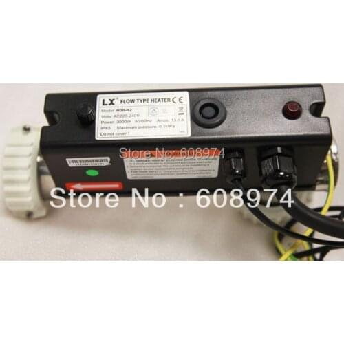 LX H30-R2 hot tub heater 3KW + L shape bathtub heater 3KW