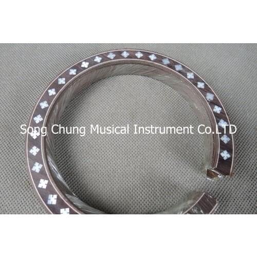 2PCS NEW ACOUSTIC GUITAR WOOD INLAY ROSETTE B-11