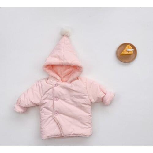 Autumn Winter Warm Down Coat Child Jackets Coat For Girls Coats Baby Girls Jackets Kids Hooded Outerwear Coat Children Clothes