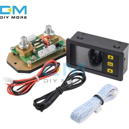 VA7510s Voltage and Current Meter 1.8 inch Color Screen Capacity Power Meter 100A 200A 300A 500A 6 ~ 75V/0V ~ 120V Voltmeter