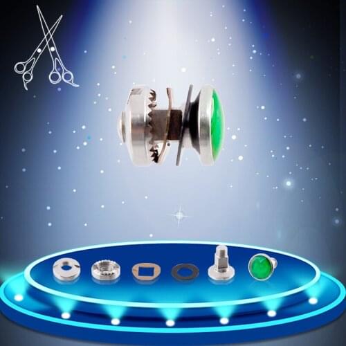 10 Sets Of Scissor Parts Screws Metalen Schroef Hairdressing Barber repair Scissor Accessory Tornillo De Rodamiento