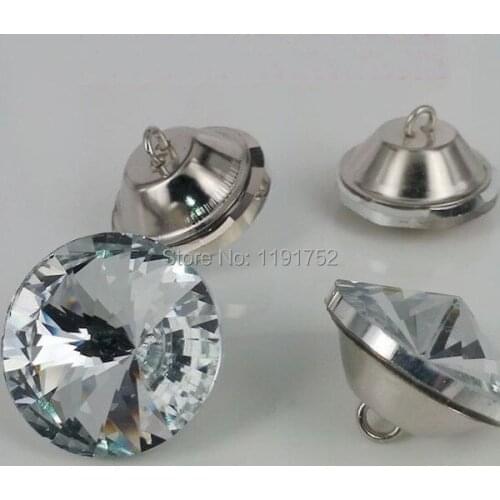 1000PCS/LOT) 25MM Upholstery Crystal Craft Buttons