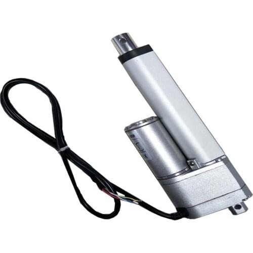 12V DC 200mm 250mm 300mm 350mm 400mm Stroke Max Thrust 900N Linear Actuator With Potentiometer and Feedback for Nursing Bed