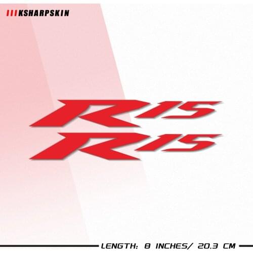 Motorcycle sticker accessories Fuel tank Wheels helmet Reflective MOTO body sign personality decoration sticker For YAMAHA R15