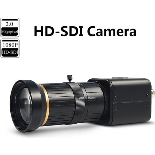 CCTV Industrial HD-SDI 2.0MP 1080P Variable Focal Lens 5-50mm HD-SDI Security Box SDI Camera
