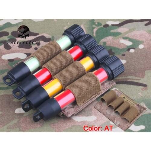 Emersongear Hook and Loop Military Light Stick Pouch Molle Utility Military Pouch EM6034