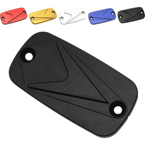 Front Fluid Reservoir Tank Cap Cover For Honda GL 1500 88-02 GL1800 03-14 F6B 2012-2014 CBF 600 04-07 Motorcycle CNC Aluminum