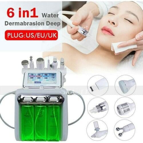 Hot Sales 6 In1 Hydra Oxygen Microdermabrasion Dermabrasion Water Oxygen Therapy Facial Beauty Equipment