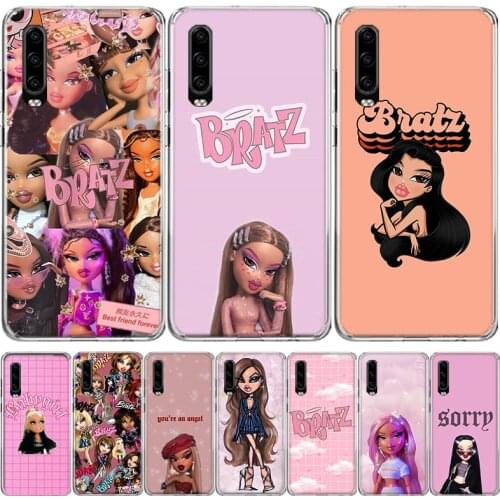 Lovely Doll Bratz soft fashion bumper Phone Case For Huawei Mate 30 20 10 P40 P30 P20 P10 Pro Lite P Smart Z Plus 2019 2018 Cove