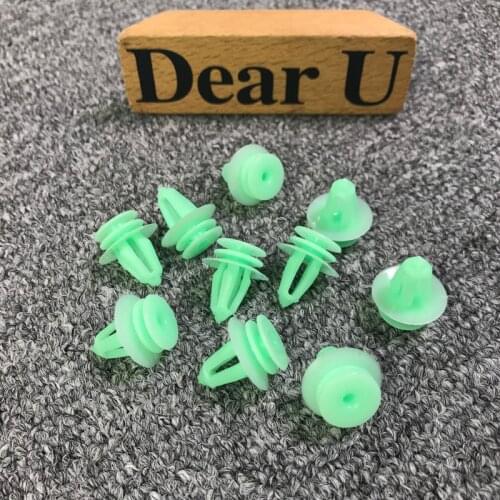 New 10pcs Green Door Trim Panel Clips 007-988-99-78 007-988-34-78 For Mercedes Benz W140 W163 S320 S350 400SE SS420 S500 S600