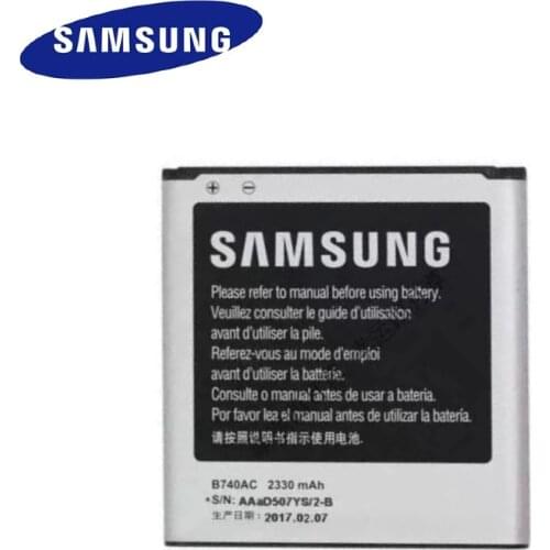 Original Samsung Battery For Samsung Galaxy S4 Zoom C101 C105 C105K C105A C101L C101S B740AC B740AE 2330mAh Replacement Battery