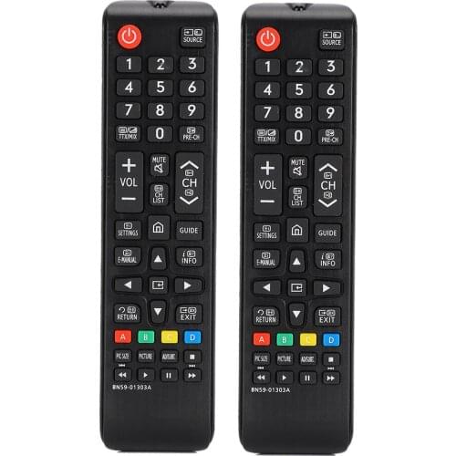 SOONHUA 2PCS Home Theater TV Television Remote Controllers Replacement for Samsung BN59-01303A