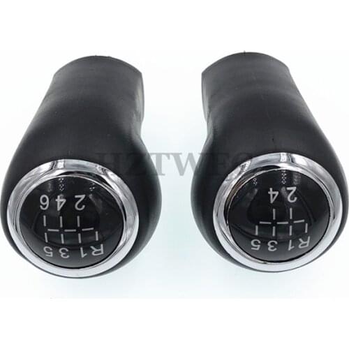 For VAUXHALL For OPEL ASTRA H III MK5 CORSA D ZAFIRA B Car Gear Shift Knob 5 6 Speed Gear Stick Shift Knob Lever Chrome