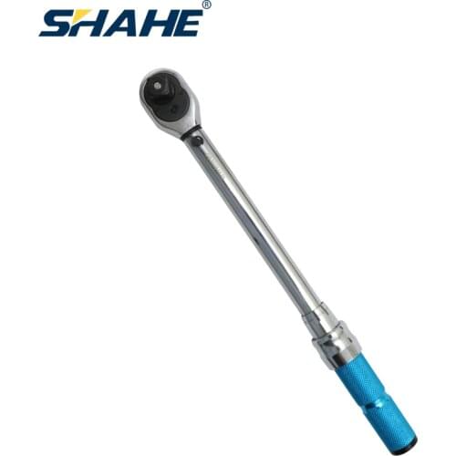 Shahe 5-60N.m 1/2 &3/8 Inch Adjustable Torque Wrench Bicycle Repair Tools Bike Repair Spanner Hand Tool Set